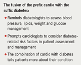 Table 1. Cardiodiabetes – what’s in a name?